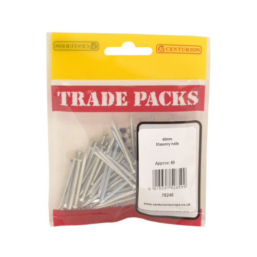 Masonry Nails, 40mm 