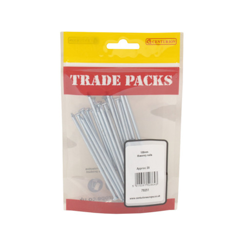 Masonry Nails, 100mm 