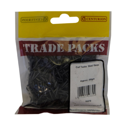 Cut Tacks, Steel, 15mm