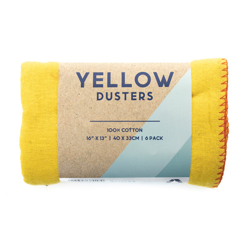 Dusters - Yellow Roll - 16" x 13" (6 PK)