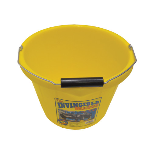 Bucket - Yellow Heavy Duty Builders - 15 Litre
