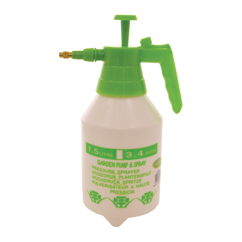 Pump and Spray Bottle, 1.5 Litre
