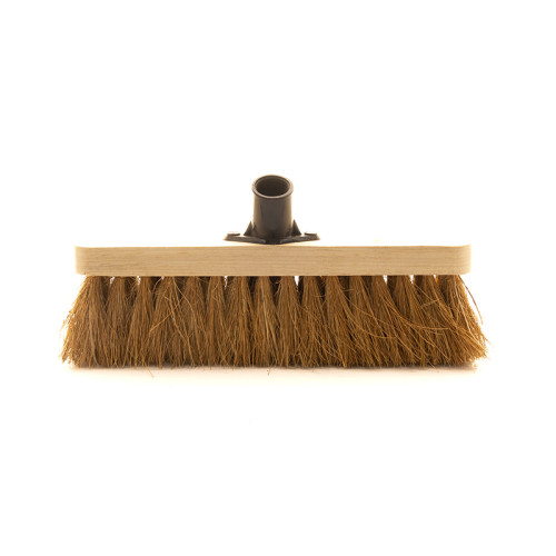 Broom Head with Plastic Socket - Coco-12â€