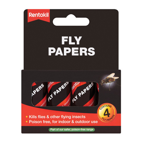 Rentokil - FF40 Flypapers - Pack of 4