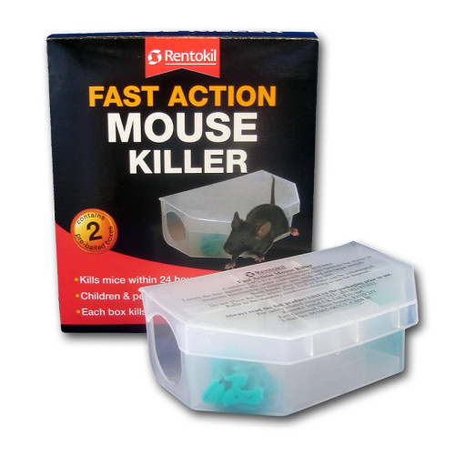 Rentokil - Fast Action Mouse Killer (Twin pack) - PSF135 (DGN)
