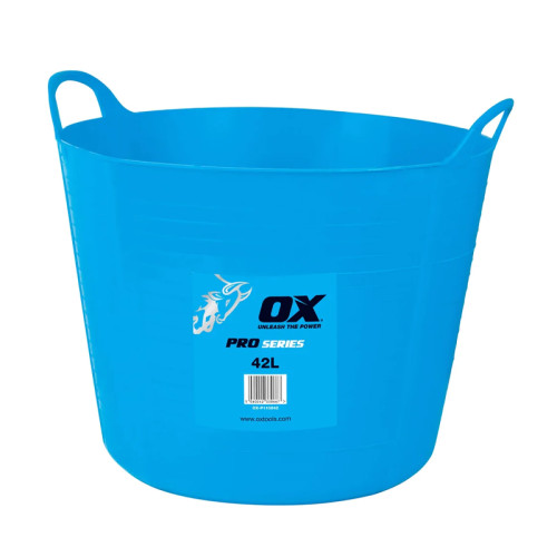 OX PRO HEAVY DUTY 42L FLEXI TUB
