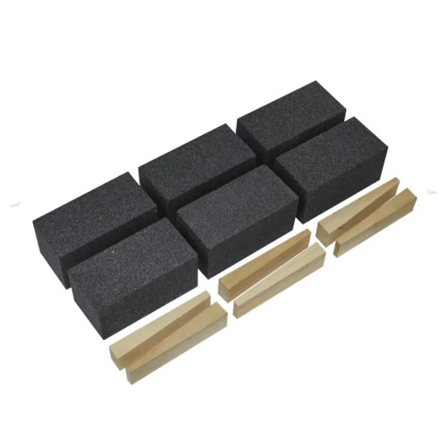7 X 60G CARBORUNDUM FLOOR GRINDING BLOCK
