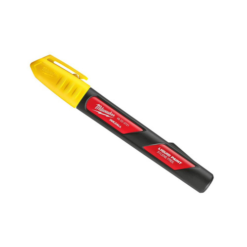Milwaukee INKZALLâ„¢ Yellow Liquid Paint Marker