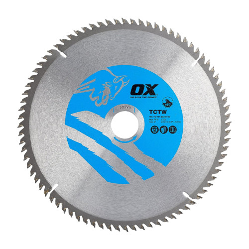 OX Wood Cutting Circular Saw Blade 235mm