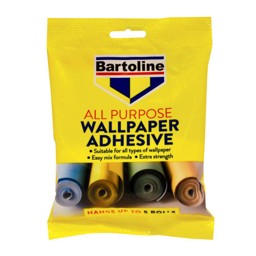 Bartoline All Purpose Wallpaper Adhesive, Small (5 Rolls)