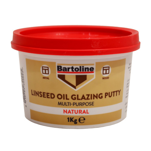 Bartoline Multi Purpose Linseed Oil Putty, Natural (1kg)