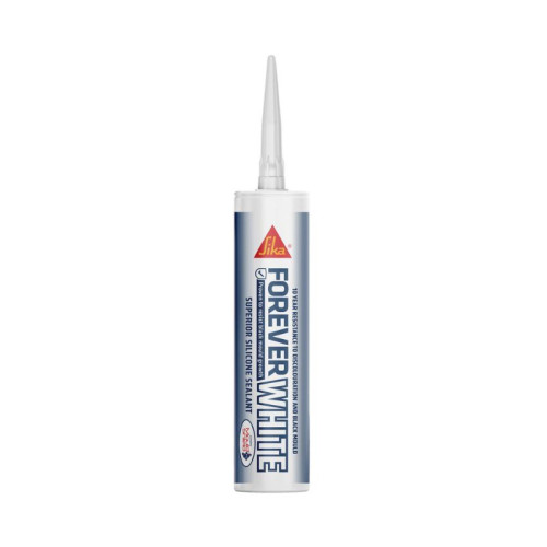 Everbuild Forever White Silicone - White (295ml)