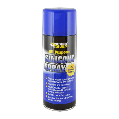 Everbuild All Purpose Silicone Spray 400ml