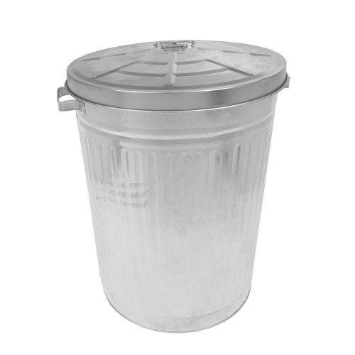 Galvanised Dustbin, 80 Litre