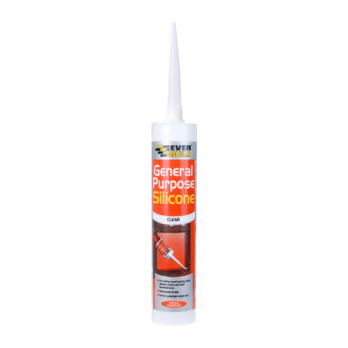 Everbuild General Purpose Silicone Clear (280ml)