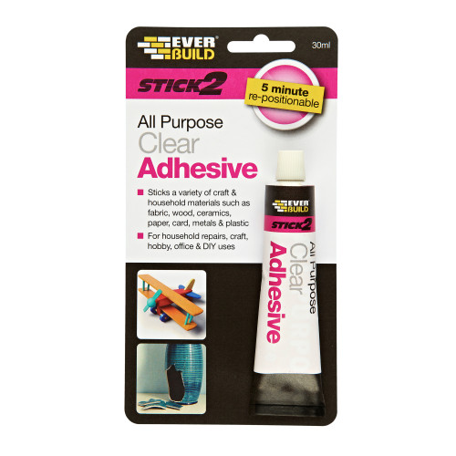 EverBuild All Purpose Clear Adhesive, 30ml