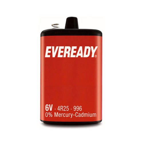 Eveready Zinc PJ996 6V Battery, Single