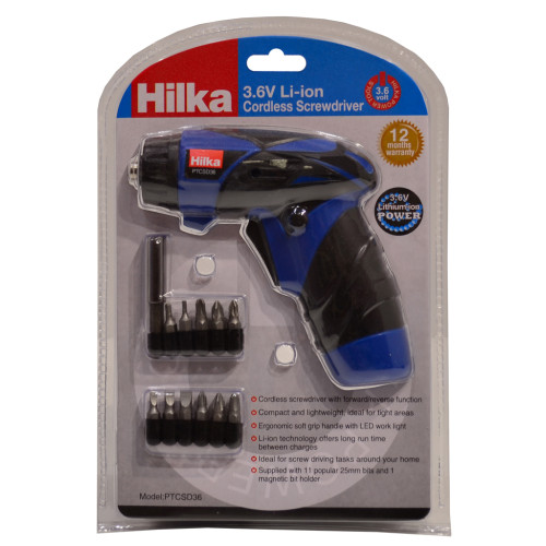 Hilka Li-ion Cordless Screwdriver
