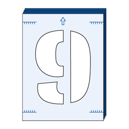 200mm Letter Stencil Kit (A-Z)