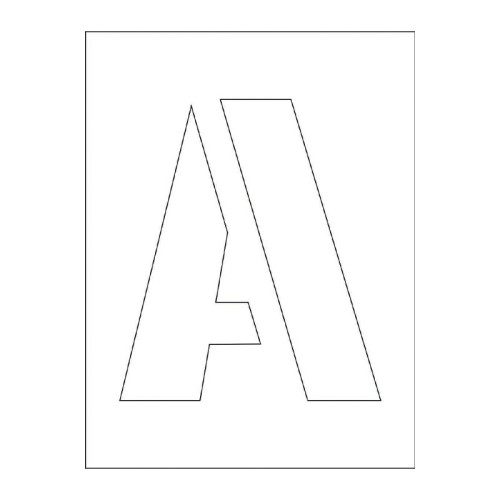 300mm Letter Stencil Kit (A-Z)