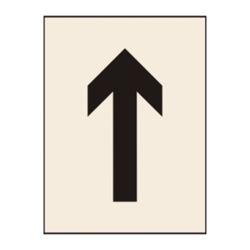 'Arrow Symbol' Stencil (300mm x 400mm)