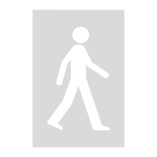 'Walking Man' Stencil (190mm x 300mm)