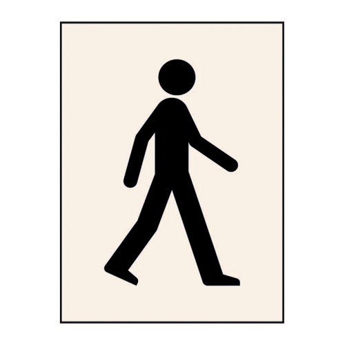 'Walking Man' Stencil (300mm x 400mm)