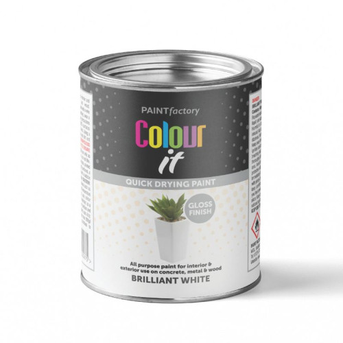 Colour It Gloss Paint - White