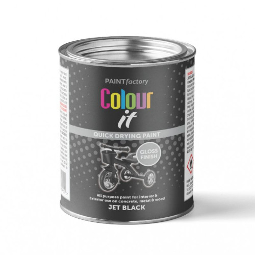 Colour It Gloss Paint - Black