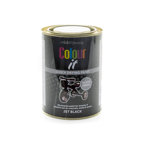 Colour It Gloss Paint - Black