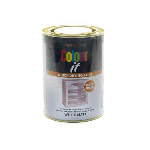 Colour It Matt Paint - White
