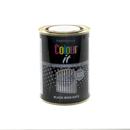 Colour It Iron Gate Paint - Black