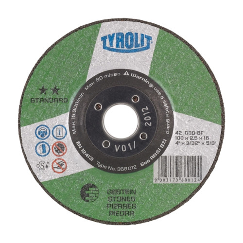 TYROLIT BASIC STONE CUT OFF 115X2,5X22,23MM
