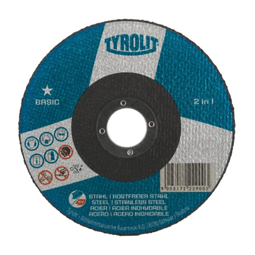 TYROLIT BASIC 2IN1 CUT OFF 125X2.5X22,23MM