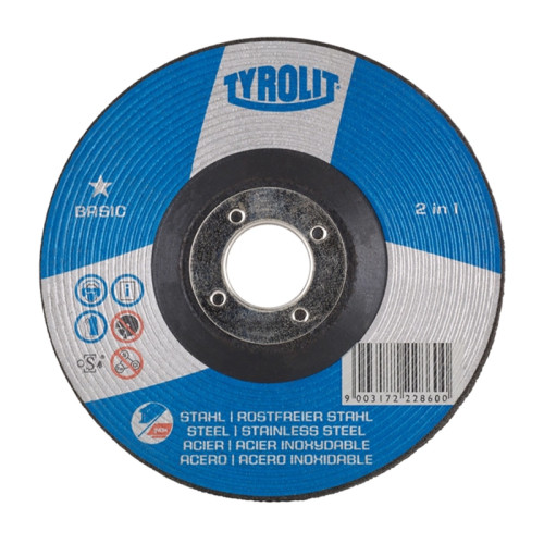 TYROLIT BASIC 2IN1 GRINDING DISC 230X6,0X22,23MM