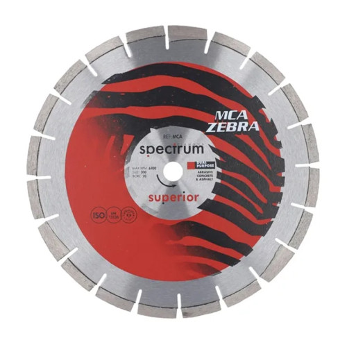 OX MCA PRO ZEBRA ABRASIVE 300MM DIAMOND BLADE