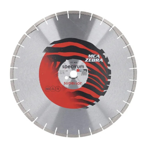 OX MCA PRO ZEBRA ABRASIVE 450MM DIAMOND BLADE
