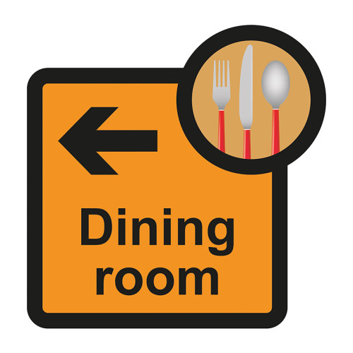 Dining Room arrow left - S/A FMX (305 x 310mm)
