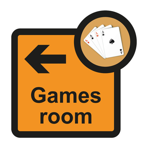 Games Room arrow left - S/A FMX (305 x 310mm)