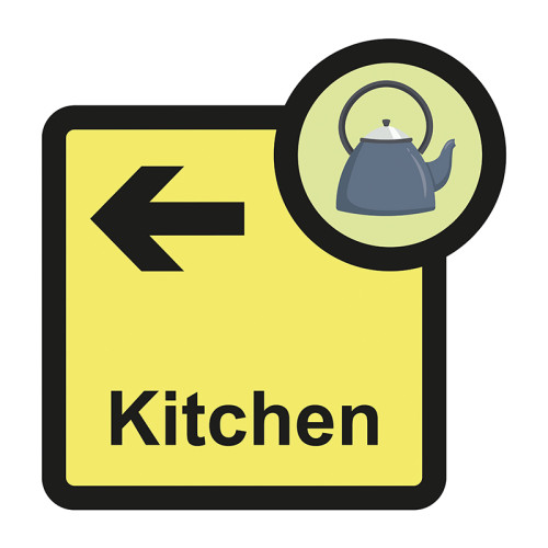 Kitchen arrow left - S/A FMX (305 x 310mm)