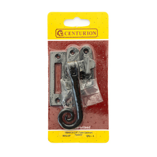 Casement Fastener, Black, 115mm