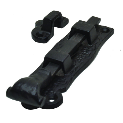 Door Bolts, Black, 125mm
