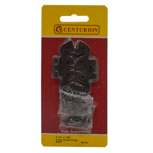 Snake Hinge, Black, 80mm