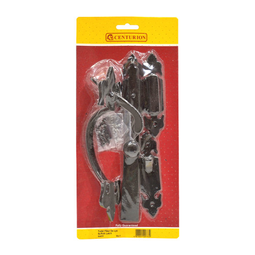 255mm (10") Tudor Fleur De Lys Suffolk Latch
