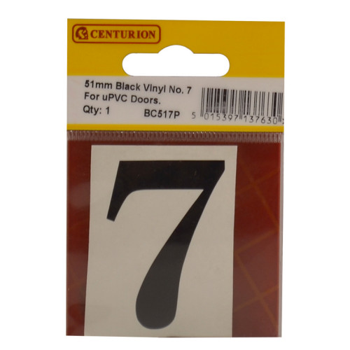 Oldstyle Font Vinyl Number 7 BC517P
