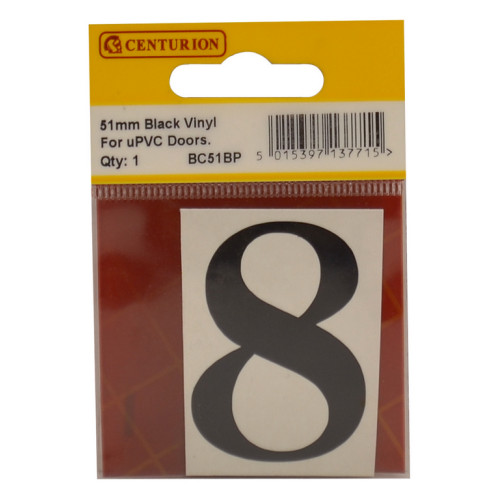 Oldstyle Font Vinyl Number 8 BC518P
