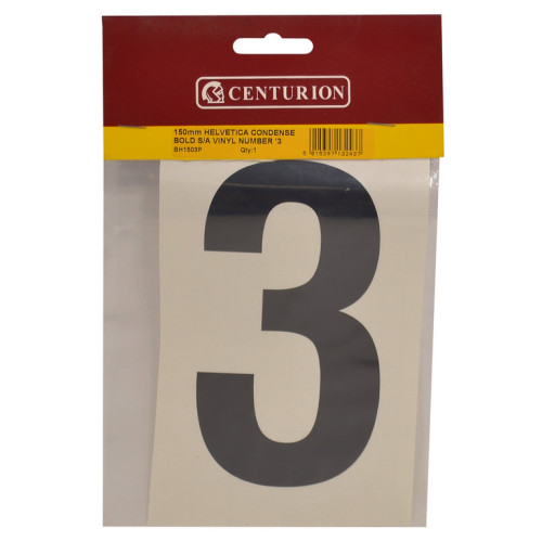 Self Adhesive Vinyl Number 3 BH1503P