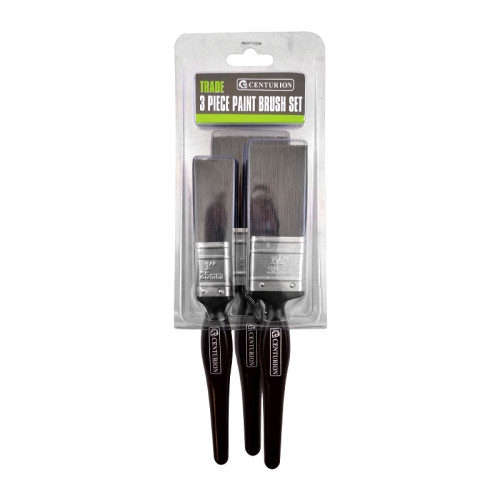 Trade Paint Brush, Set of 3