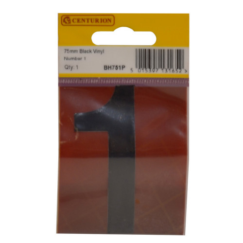 Condensed Style Vinyl Number 1 (10pk) BH751/10