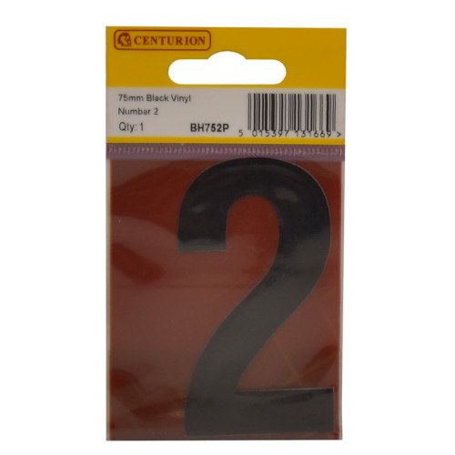 Condensed Style Vinyl Number 2 BH752P